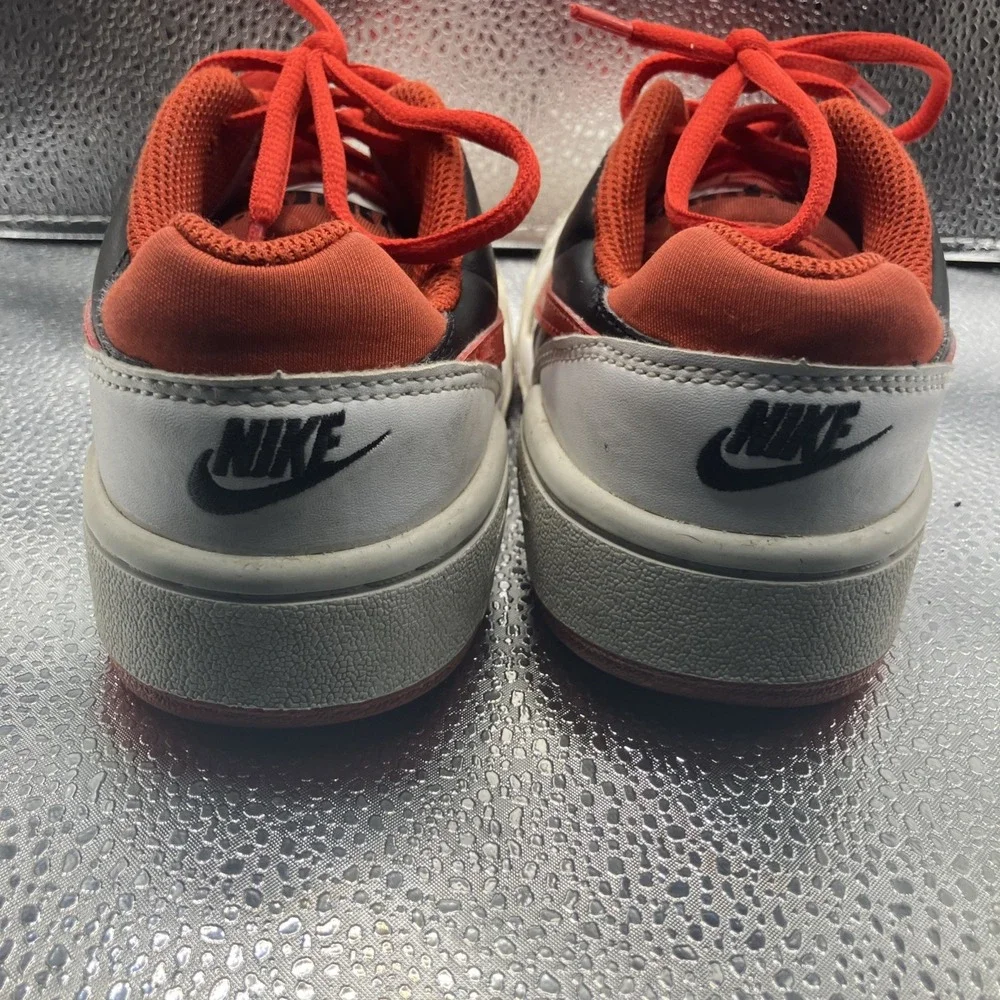 Nike Full Force Low GS White/Black/Mystic Red Size 1